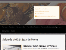 Tablet Screenshot of le-salon-des-desserts.com